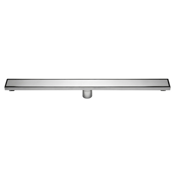 ALFI brand ABLD32B 32" Modern Stainless Linear Shower Drain w/ Solid Cover