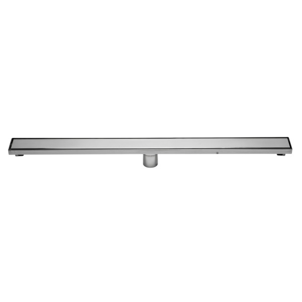 ALFI brand ABLD36B 36" Modern Stainless Linear Shower Drain w/ Solid Cover