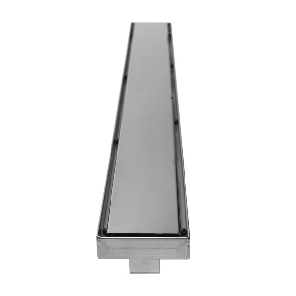 ALFI brand ABLD36B 36" Modern Stainless Linear Shower Drain w/ Solid Cover