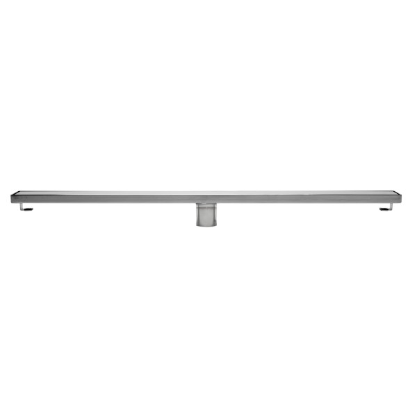 ALFI brand ABLD36B 36" Modern Stainless Linear Shower Drain w/ Solid Cover