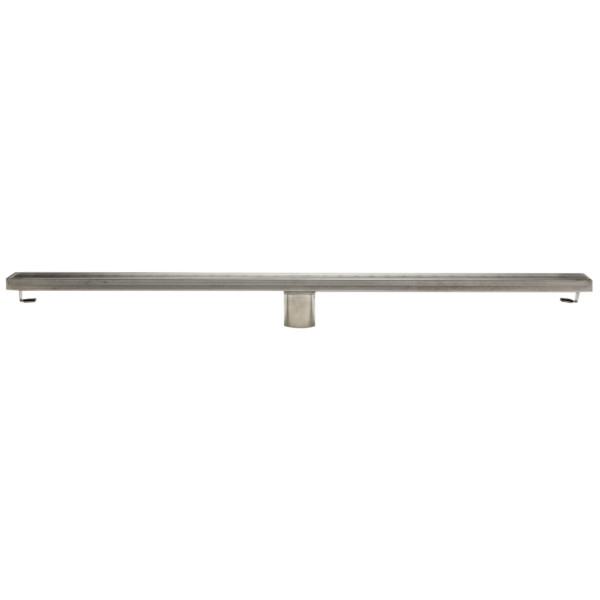 ALFI brand ABLD36D 36" Stainless Steel Linear Shower Drain w/ Groove Lines