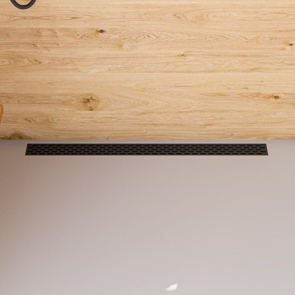 ALFI brand ABLD47C 47" Stainless Steel Linear Shower Drain with Groove Holes