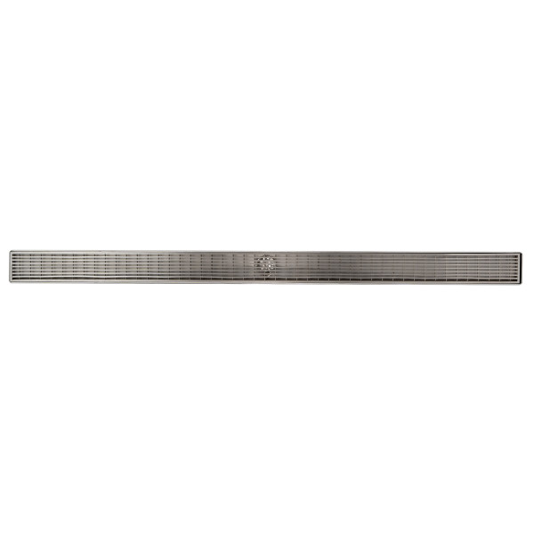 ALFI brand ABLD47D 47" Stainless Steel Linear Shower Drain with Groove Lines
