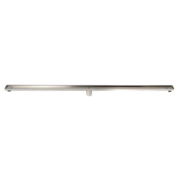 ALFI brand ABLD59A 59" Stainless Steel Linear Shower Drain with No Cover