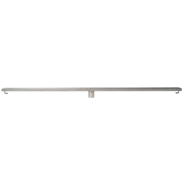 ALFI brand ABLD59C 59" Stainless Steel Linear Shower Drain with Groove Holes