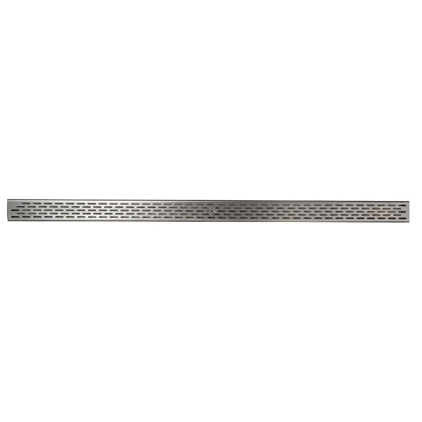 ALFI brand ABLD59C 59" Stainless Steel Linear Shower Drain with Groove Holes