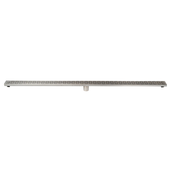 ALFI brand ABLD59C 59" Stainless Steel Linear Shower Drain with Groove Holes