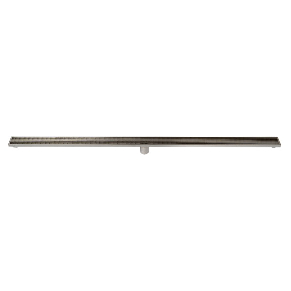 ALFI brand ABLD59D 59" Stainless Steel Linear Shower Drain with Groove Lines