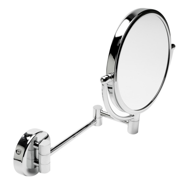 ALFI brand ABM8WR Wall Mount 5x Magnify Round 8" Cosmetic Mirror