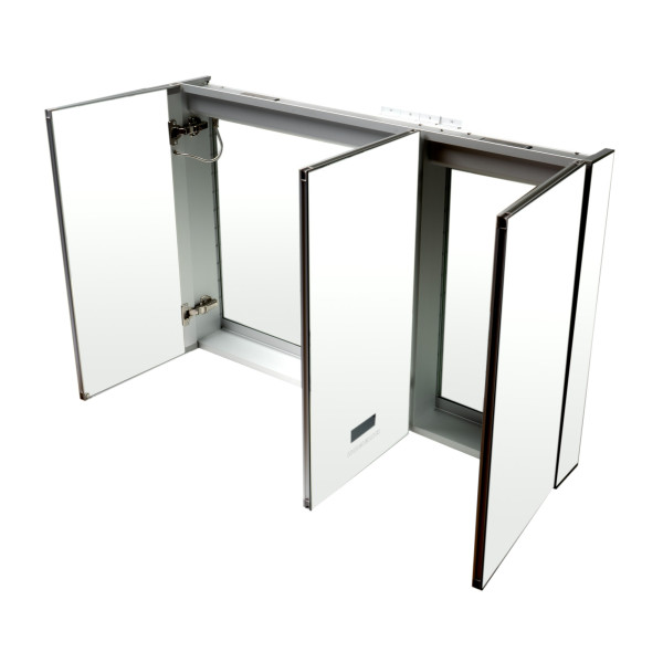 ALFI brand ABMC4228BT 42" x 28" Triple Door LED Light Bluetooth Medicine Cabinet