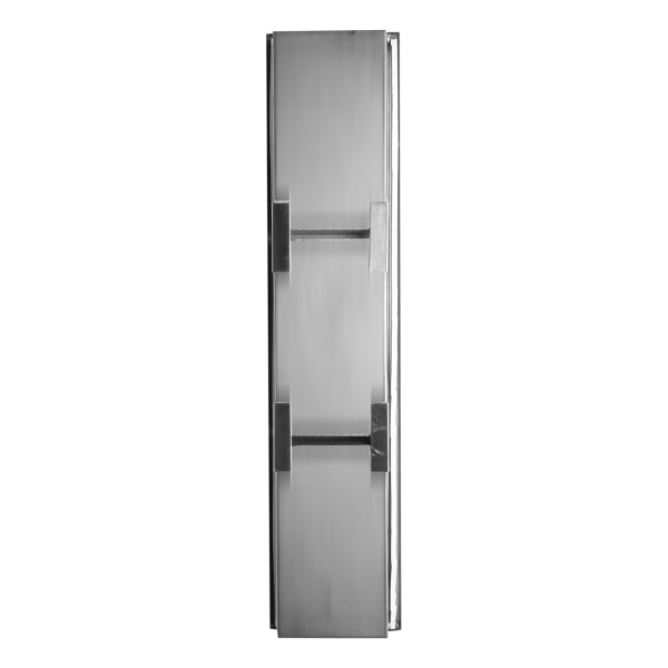 ALFI brand ABN0836 8" x 36" Vertical Triple Shelf Stainless  Bath / Shower Niche