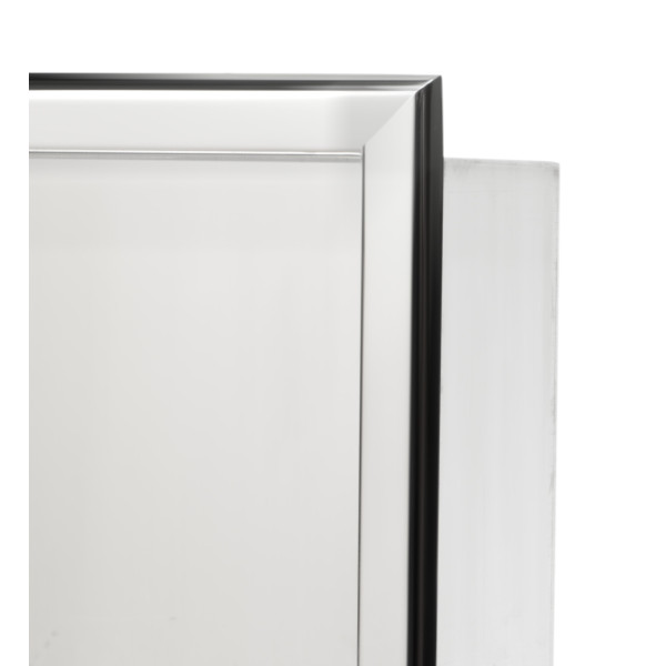 ALFI brand ABN1212 12" x 12" Square Single Shelf Stainless  Bath / Shower Niche