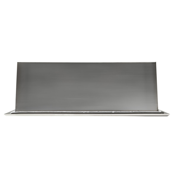 ALFI brand ABN1212 12" x 12" Square Single Shelf Stainless  Bath / Shower Niche