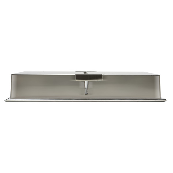 ALFI brand ABN1224 12" x 24" Vertical Double Shelf Stainless Bath/Shower Niche