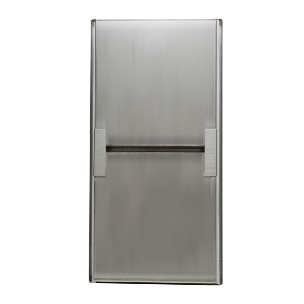 ALFI brand ABN1224 12" x 24" Vertical Double Shelf Stainless Bath/Shower Niche