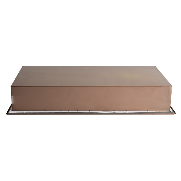 ALFI brand ABNP2412 24" x 12" Stainless  Horizontal Single Shelf Shower Niche