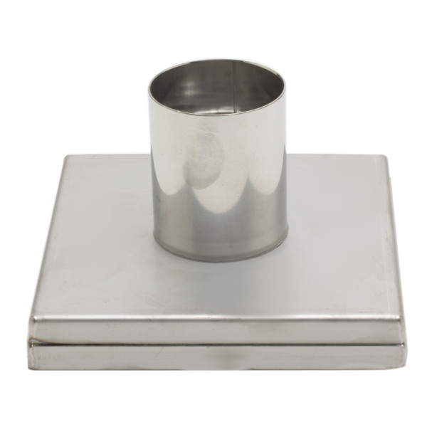 ALFI brand ABSD55A 5"x 5" Modern Square Stainless Shower Drain w/o Cover