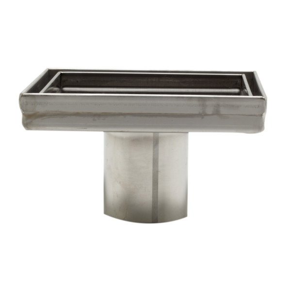 ALFI brand ABSD55A 5"x 5" Modern Square Stainless Shower Drain w/o Cover