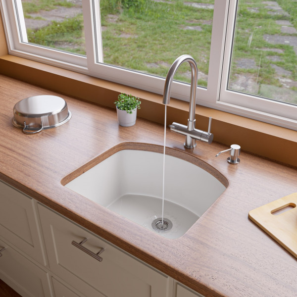 ALFI brand ABST35 3 1/2" Brushed or Polished Basket Strainer Drain
