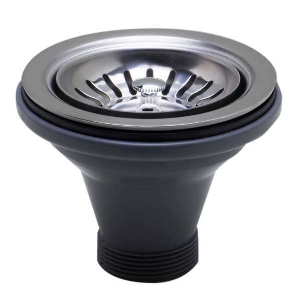 ALFI brand ABST35 3 1/2" Brushed or Polished Basket Strainer Drain