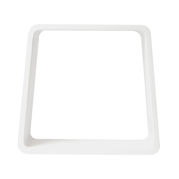 ALFI brand ABST55 White Matte Solid Surface Resin Bathroom / Shower Stool