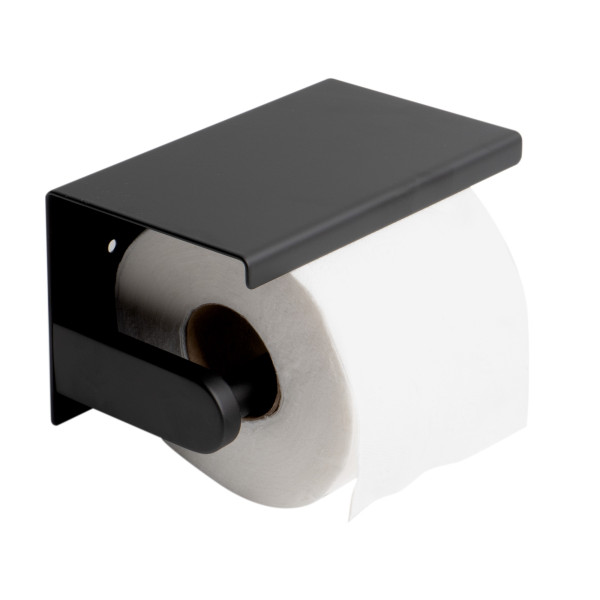 ALFI brand ABTPC66 Stainless Steel Toilet Paper Holder with Shelf