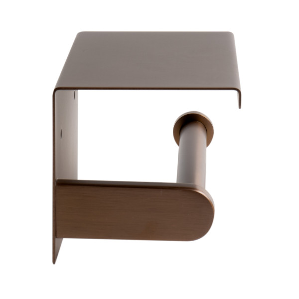 ALFI brand ABTPP66 PVD Stainless Steel Toilet Paper Holder with Shelf