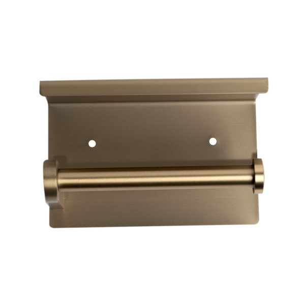 ALFI brand ABTPP66 PVD Stainless Steel Toilet Paper Holder with Shelf
