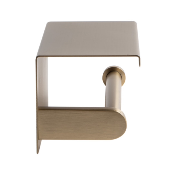 ALFI brand ABTPP66 PVD Stainless Steel Toilet Paper Holder with Shelf