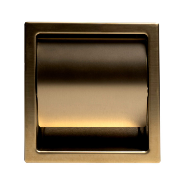 ALFI brand ABTPP77 PVD Stainless Steel Recessed Toilet Paper Holder
