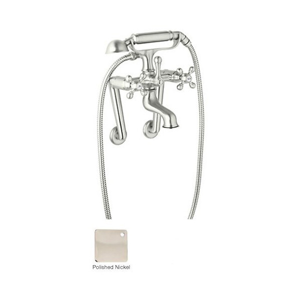 Rohl AC7X 2-Hole Exposed Tub Filler with Single Function Handshower 