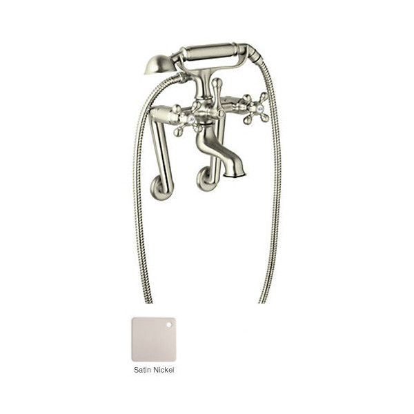 Rohl AC7X 2-Hole Exposed Tub Filler with Single Function Handshower 