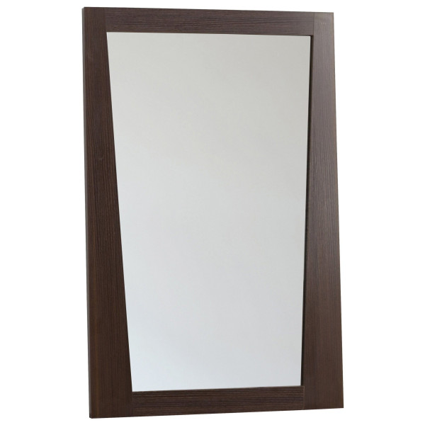 American Imagination AI-1210 Modern Wood Frame Bathroom Mirror in Wenge