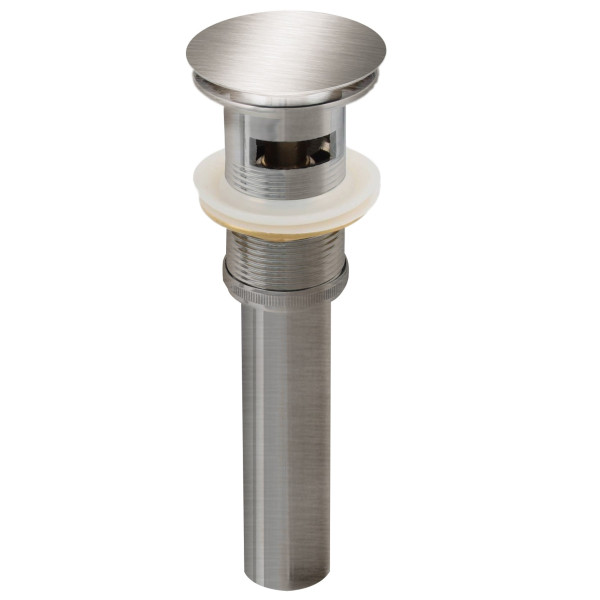 American Imagination AI-2031 Brass Bathroom Sink Drain With Overflow