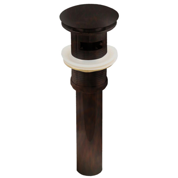 American Imagination AI-2031 Brass Bathroom Sink Drain With Overflow