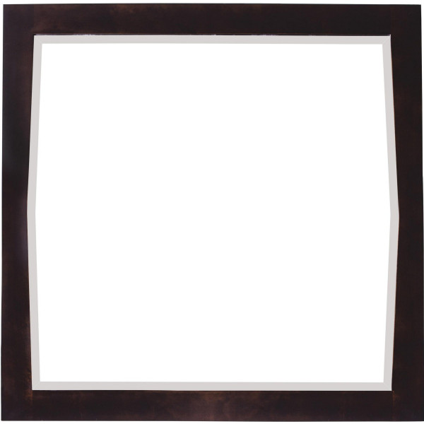 American Imagination AI-401 Transitional Wood Mirror with Beveled Edge