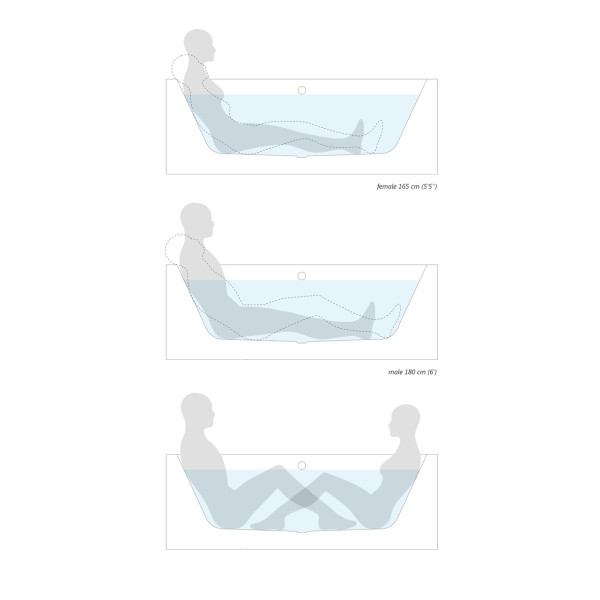 Aquatica Allegra-Blt Built-in Acrylic Bathtub