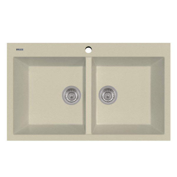 Latoscana AM8620 Double Basin Drop In Granite Kitchen Sink