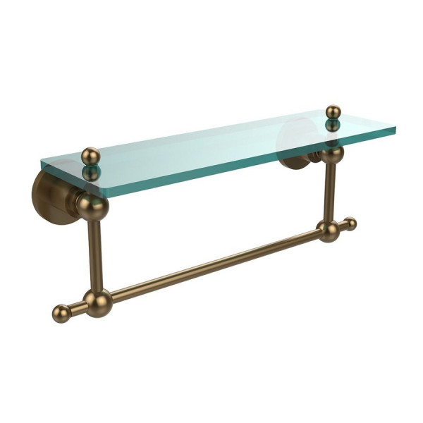 Allied Brass AP-1TB-16 Astor Place 16 Inch Towel Bar with Shelf