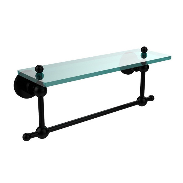 Allied Brass AP-1TB-16 Astor Place 16 Inch Towel Bar with Shelf
