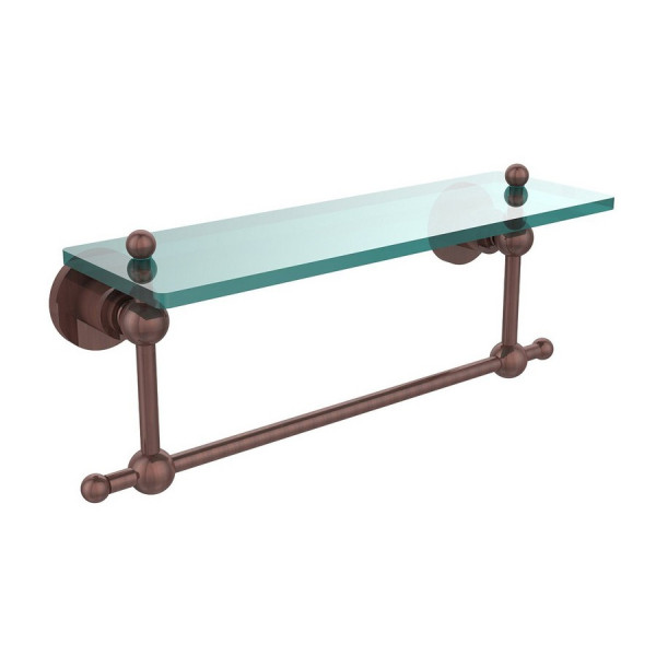 Allied Brass AP-1TB-16 Astor Place 16 Inch Towel Bar with Shelf