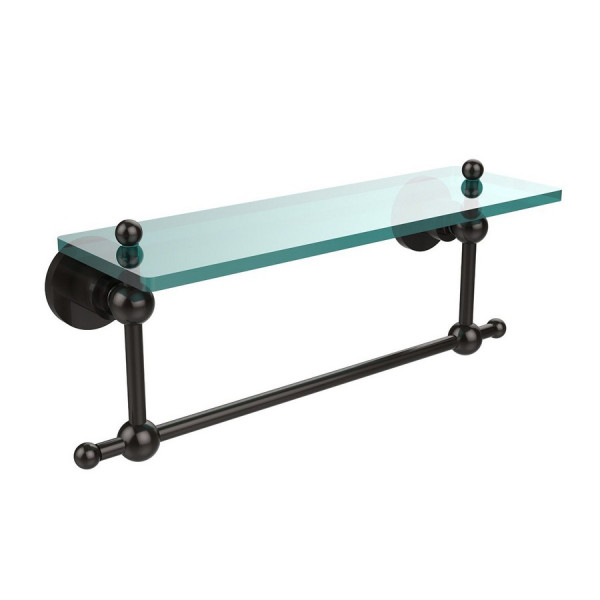 Allied Brass AP-1TB-16 Astor Place 16 Inch Towel Bar with Shelf