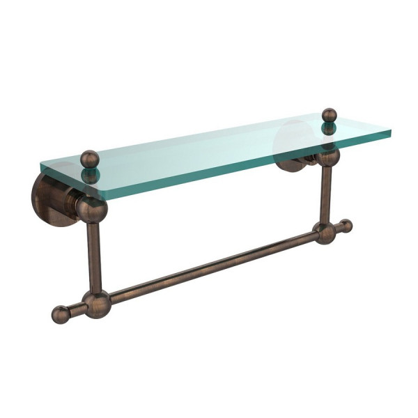 Allied Brass AP-1TB-16 Astor Place 16 Inch Towel Bar with Shelf
