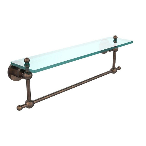 Allied Brass AP-1TB-22 Astor Place 22 Inch Towel Bar with Shelf