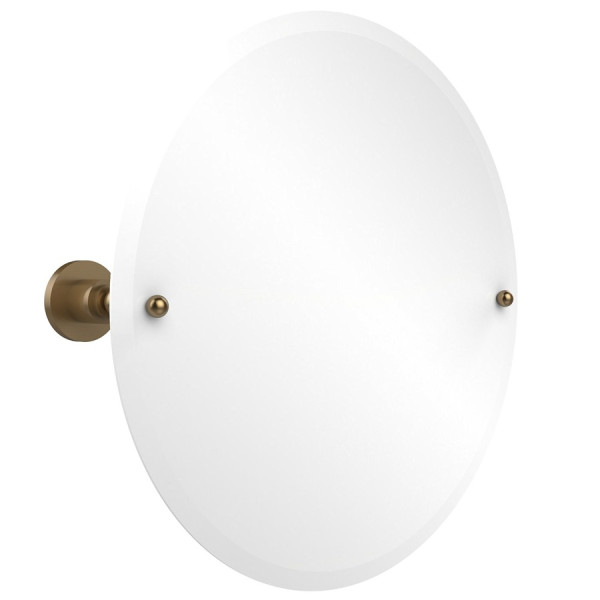 Allied Brass AP-90 22" Astor Place Round Tilt Mirror with Beveled Edge