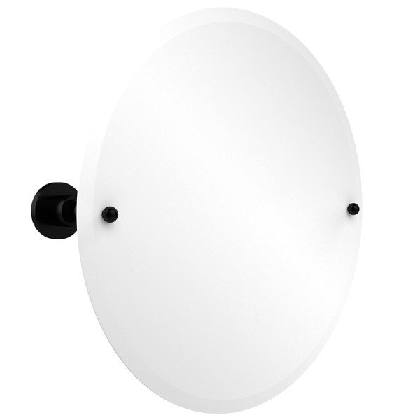 Allied Brass AP-90 22" Astor Place Round Tilt Mirror with Beveled Edge