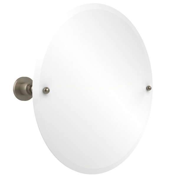 Allied Brass AP-90 22" Astor Place Round Tilt Mirror with Beveled Edge