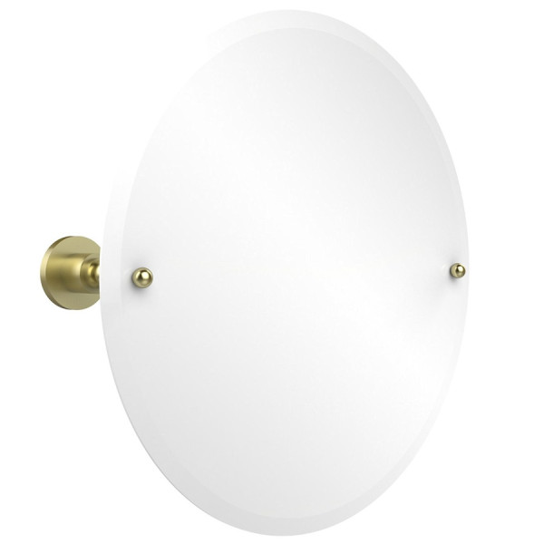 Allied Brass AP-90 22" Astor Place Round Tilt Mirror with Beveled Edge
