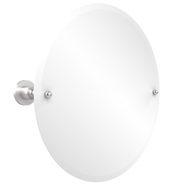 Allied Brass AP-90 22" Astor Place Round Tilt Mirror with Beveled Edge