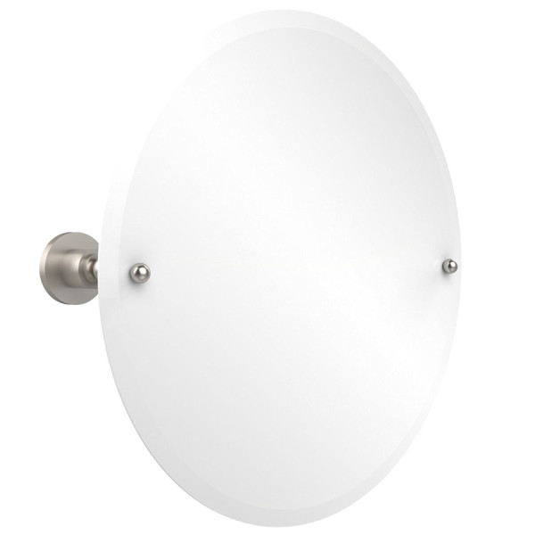 Allied Brass AP-90 22" Astor Place Round Tilt Mirror with Beveled Edge